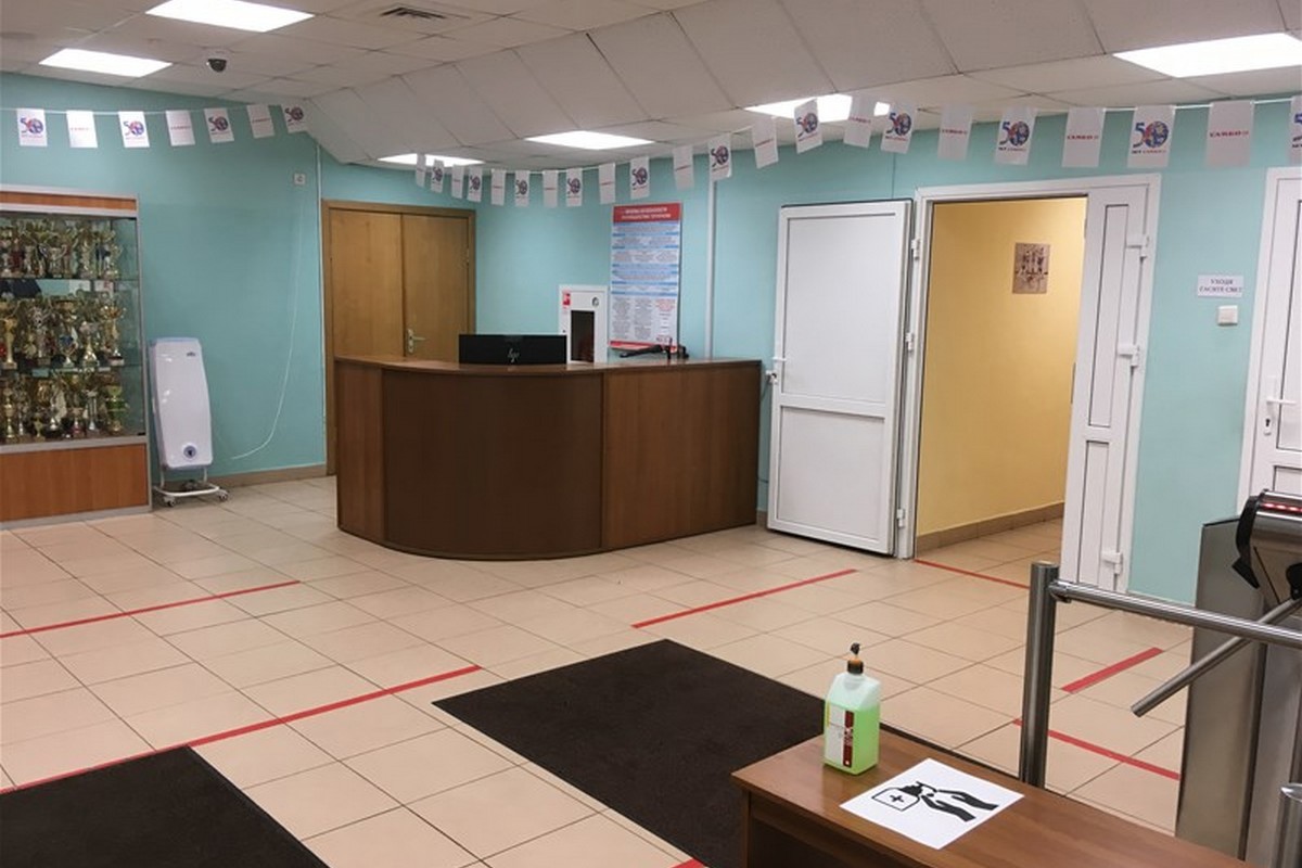 Зал спортивный большой